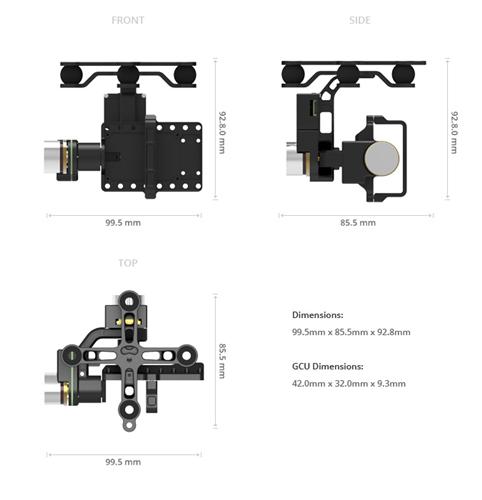 DJI Phantom Brushless Gimbal